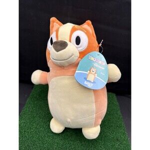 Bluey Bingo Hugmee Squishmallows 10'' Plush Orange NW0T Jazwares Austrian Heeler